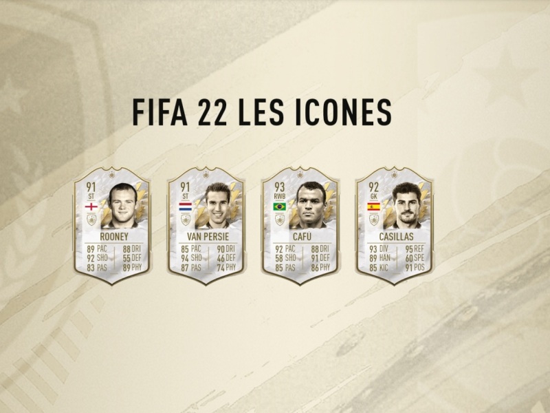 FIFA 22 – LES ICONES